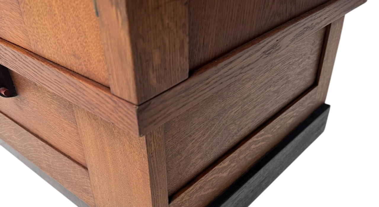 Art Deco Modernist Armoire or Wardrobe by J.J. Zijfers Amsterdam, 1920s